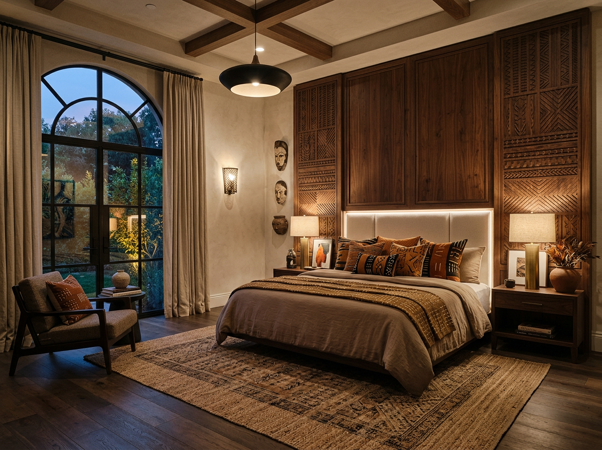 Luxury master bedroom design